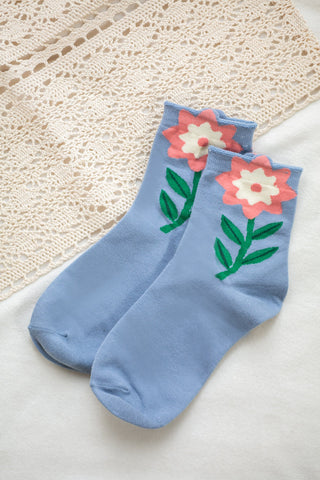 Fun Floral Socks