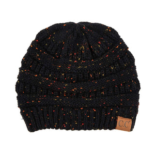 CC Cozy Confetti Cable Knit Skully Beanies Hats