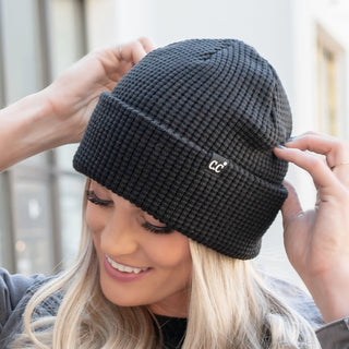 CC Beanie Waffle Knit