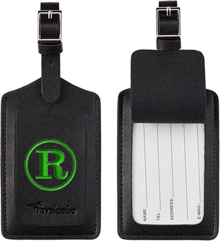 Personalized Leather Luggage Tag